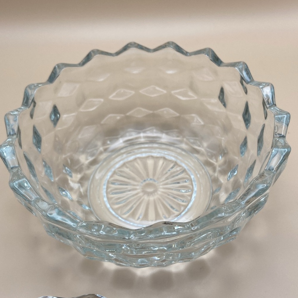 Vintage Fostoria Candy Dish with Lid American Clear (Stem 2056) - Picture 14 of 15